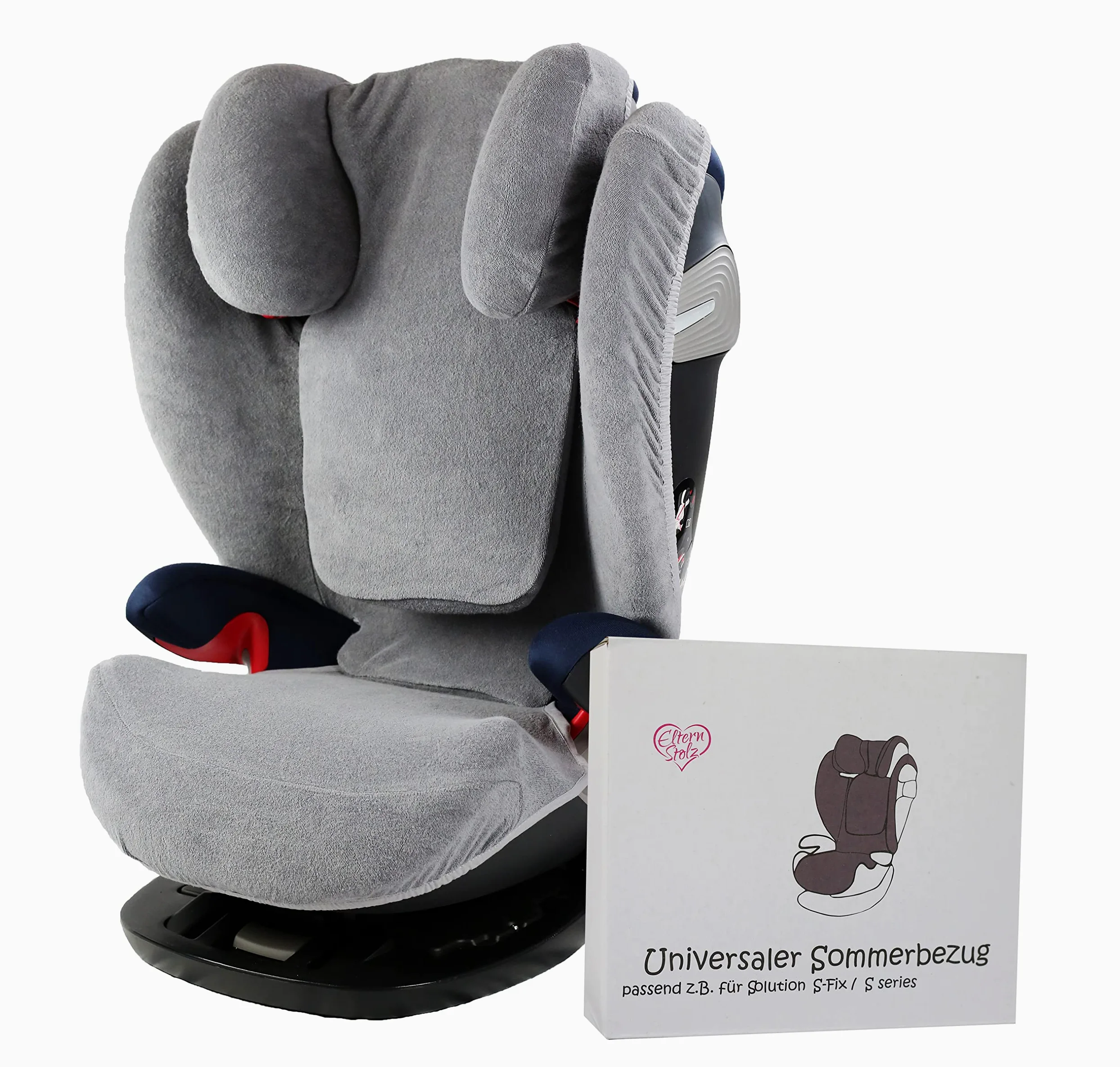 Cybex Pallas S-fix M-fix Solution S-fix M-fix Sommerbezug Schonbezug Universal Grau