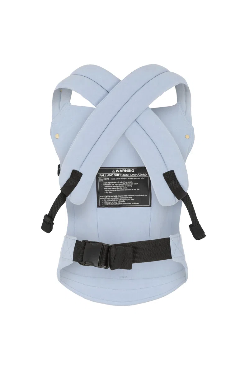 Babytrage Ergonomisch Unisex Baby von 3.2 bis 16 kg Atmungsaktiv Baumwoll Lätzchen Waschbar Gepolstert Verstellbar Mehrere Tragepositionen für jedes Wetter Hypoallergen