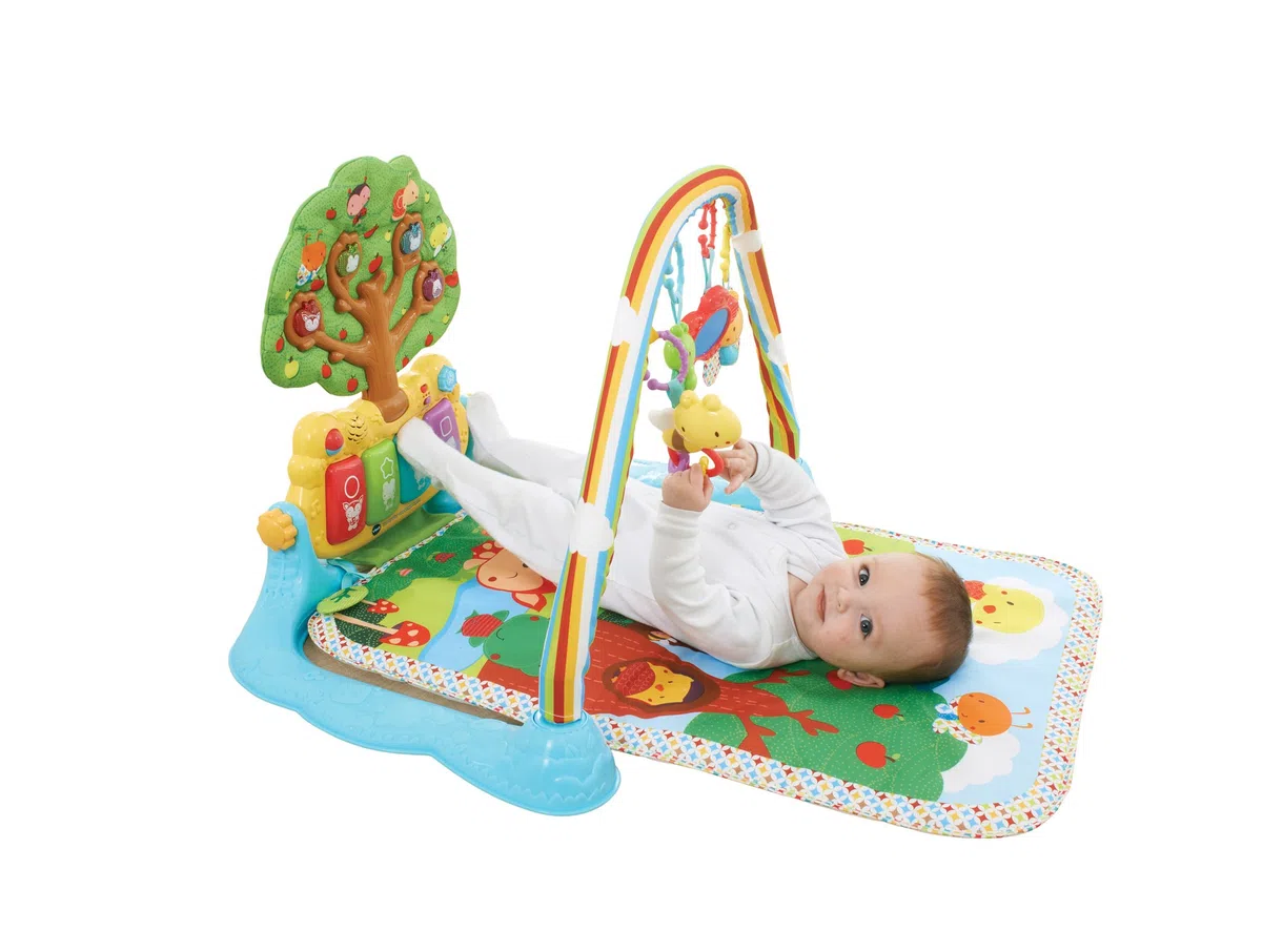 Vtech VTC-GYM01 Vtech Little Friendlies Glow & Giggle Playmat, transparent, 200 g