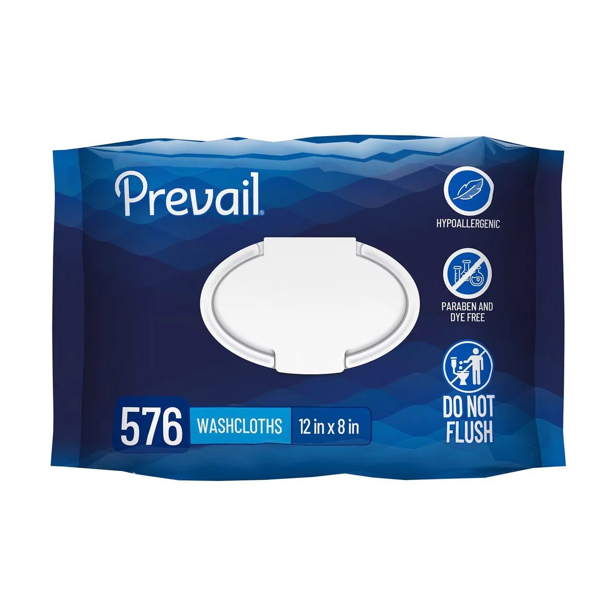 Prevail Duftende Waschlappen, große Wanne, 30,5 x 20,3 cm, 96 Stück (6 Stück)