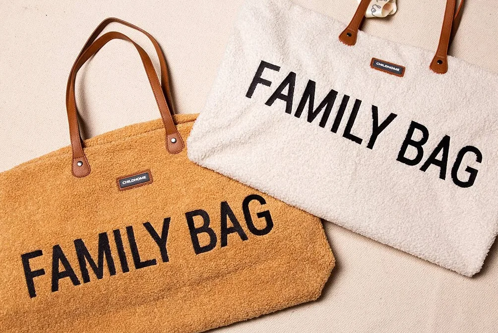 Childhome, Family Bag, Wickeltasche, Reise-/Wochenendtasche, großes Fassungsvermögen, abnehmbare Tasche inklusive