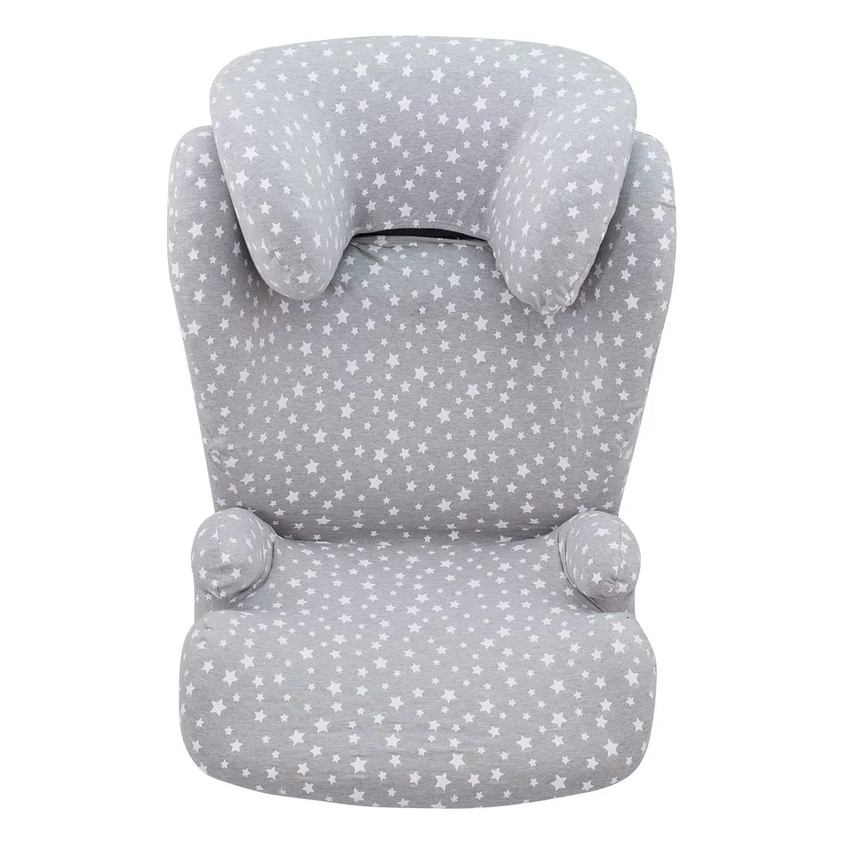 JYOKO KIDS Bezug kompatibel mit Britax Romer Kidfix, aus Baumwolle (Romer Kidfix, WHITE STAR)