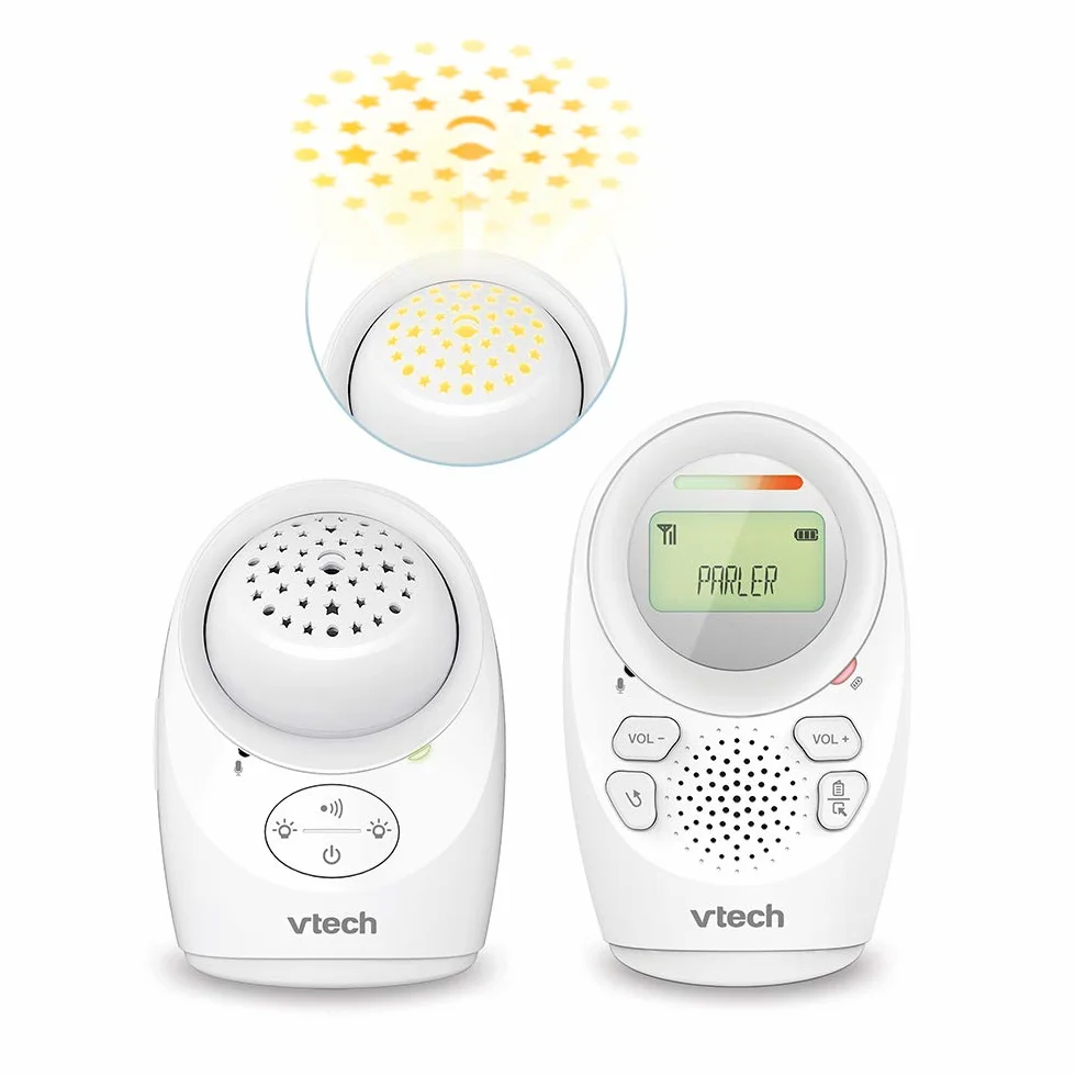 VTech - BM1212 - Babyphone mit Magie-Licht – Babyphone mit Audiofunktion und Projektion