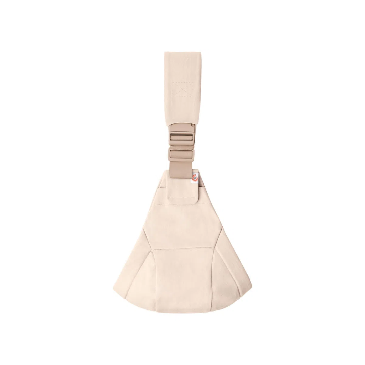 Ergobaby Upsie Sling Babyhüfttrage, Ergonomische Hüfttrage für Babys und Kleinkinder ab 6 Monaten (7,7-20,4 kg), spontanes Wechseln zwischen Laufen und Getragenwerden, Natural Beige