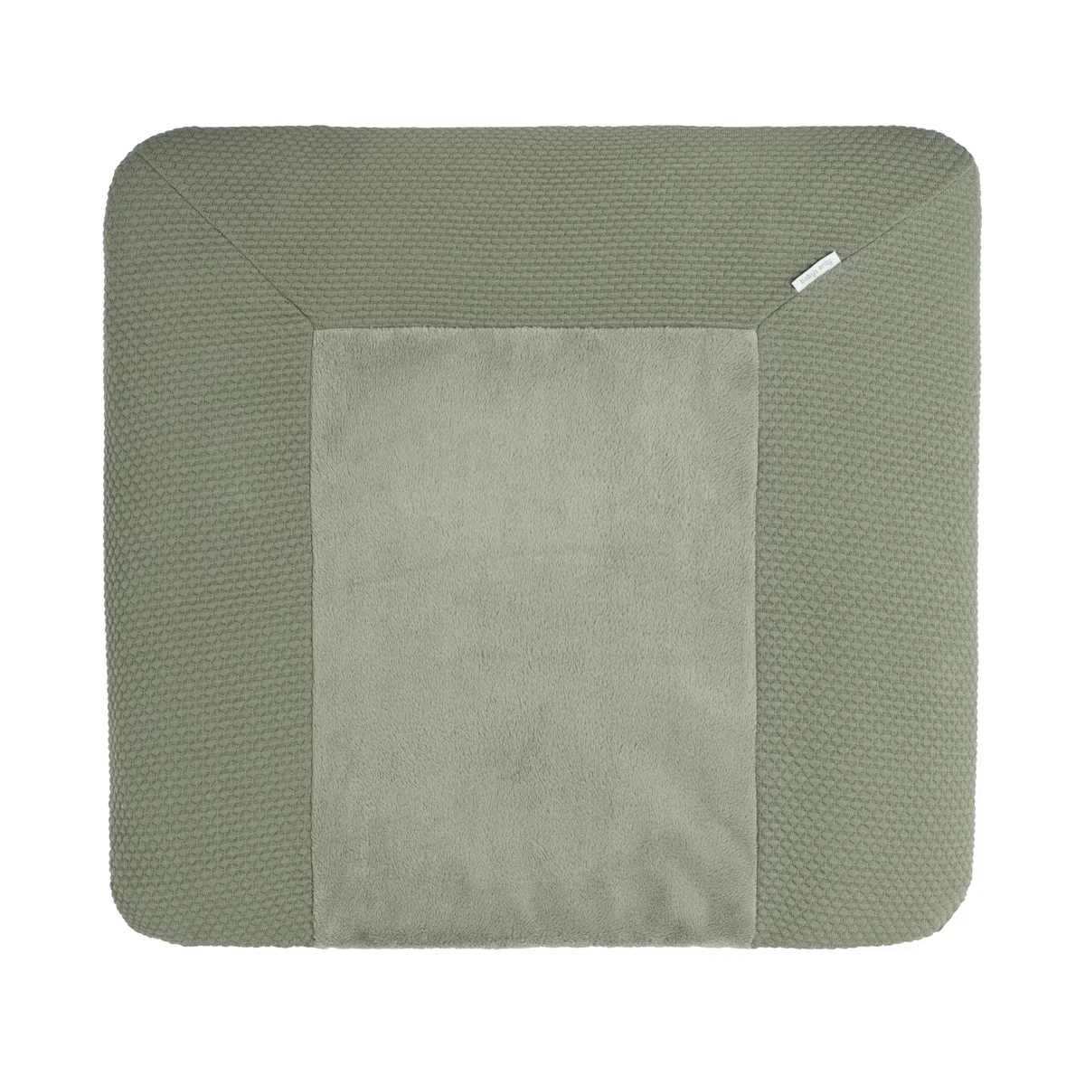 Baby's Only - Baby Wickelauflagenbezug 75x85 cm - Bezug für Wickelauflage Sky - Strickbezug für Wickelunterlage - Aus Baumwolle - Urban Green