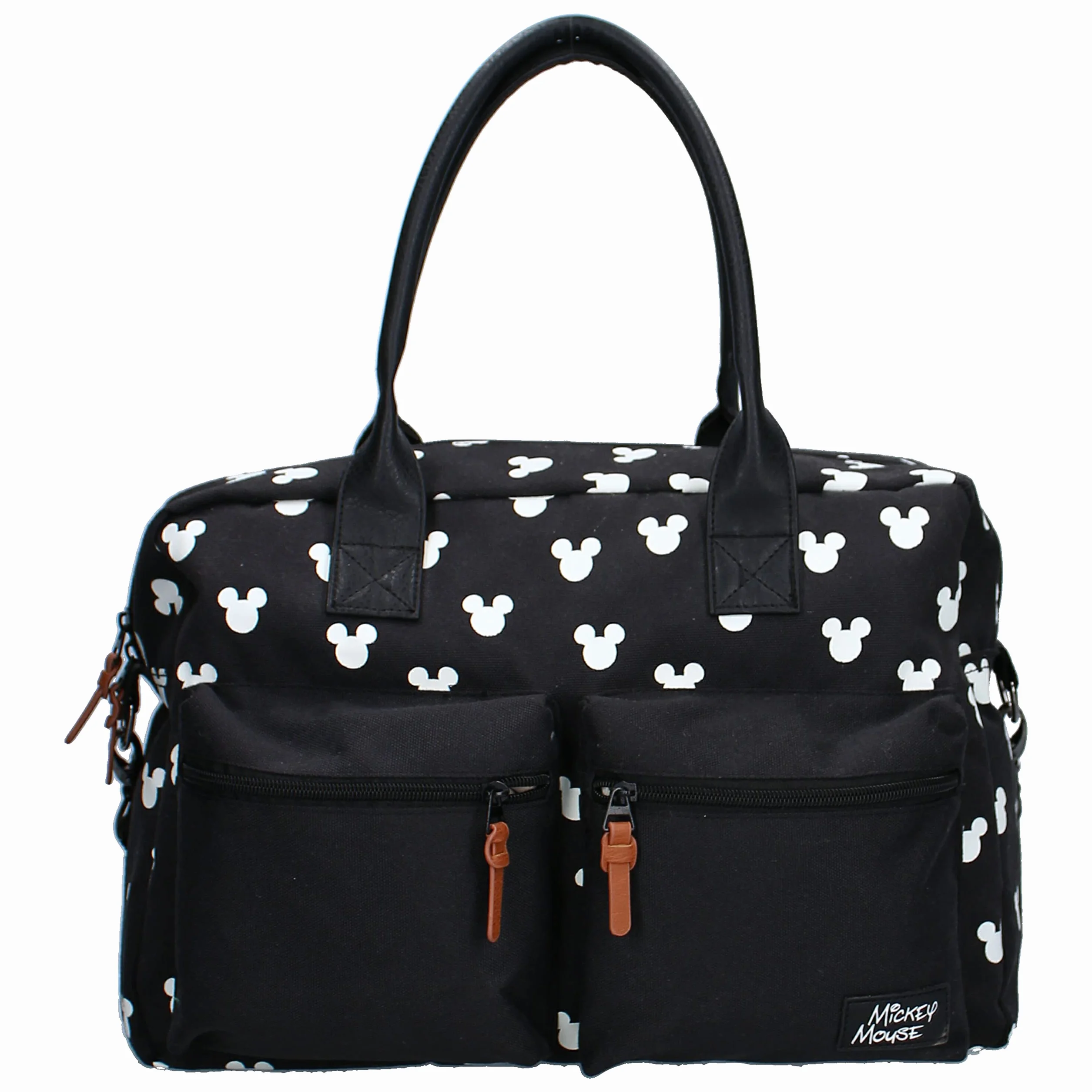 Mickey Mouse Endless Imagination | Wickeltasche | Hergestellt aus robustem und auslaufsicherem Polyester | Ideal für unterwegs | Grey Schwarz -Einheitsgröße