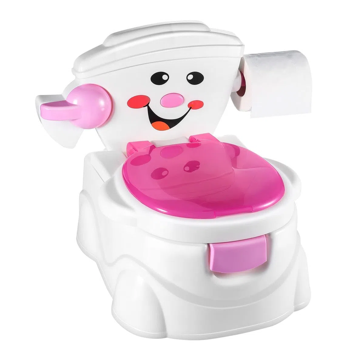 Töpfchen-Trainer-Toilette | Spritzwassergeschützte | Töpfchentrainingstoilette mit Papierstange | Töpfchentrainingssitz für Kleinkinder