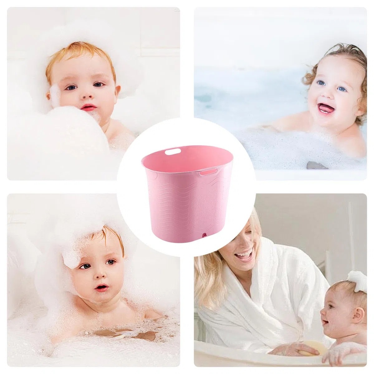 Babybadewanne für die Dusche, Duschbadewanne für Babys, Badewanne zum | Sitzgelegenheit Badewannen-Zubehör Für Kaltwasser-Erholung, Eisbaden, Trag