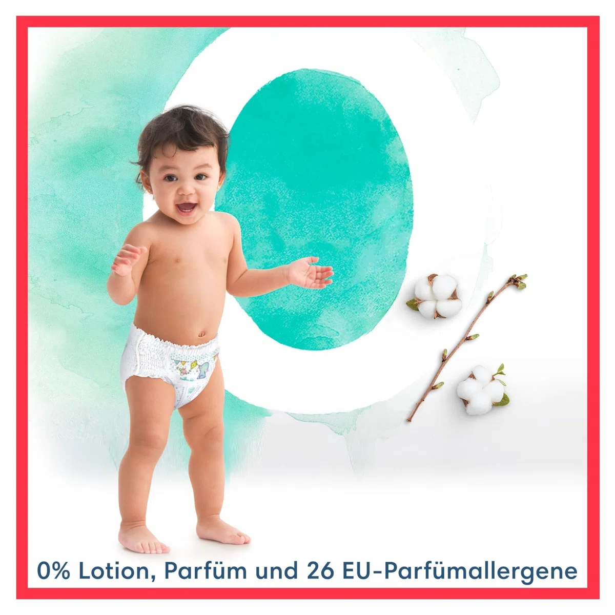 Pampers Baby Windeln Pants Größe 4 (9kg-15kg) Harmonie, 96 Höschenwindeln Alte Version