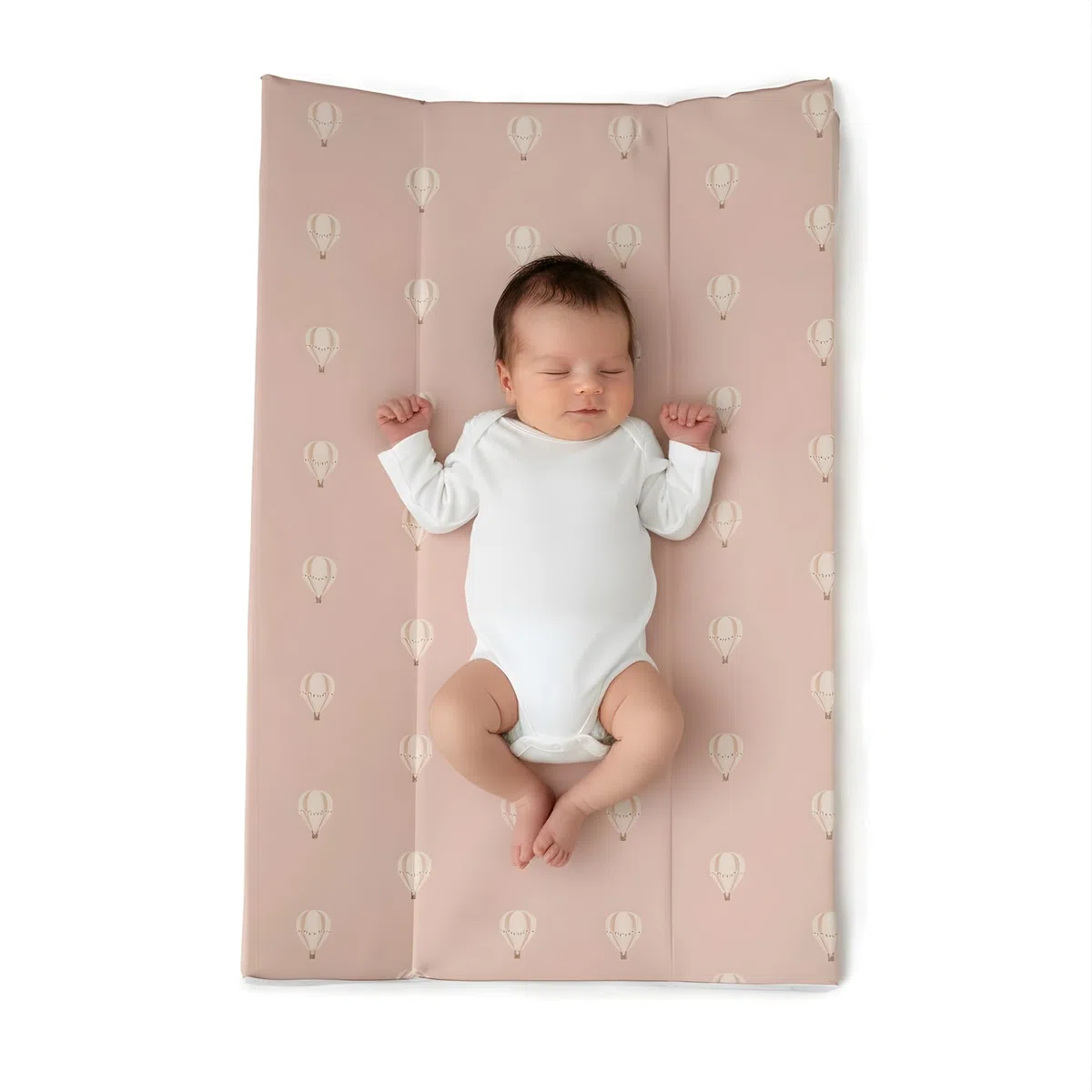 Clair de Lune Wickelunterlage für Babys mit Heißluftballon, 69 x 44 cm