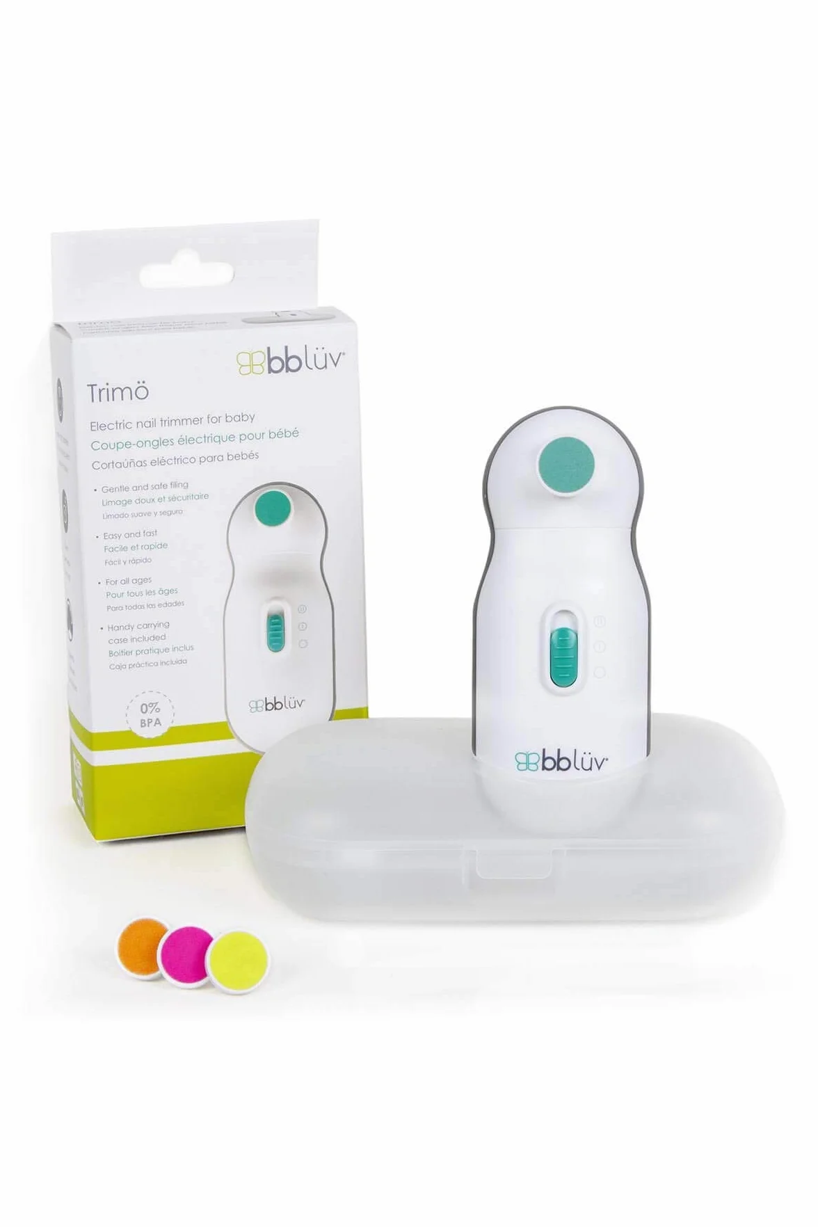 Bblüv Trimö Elektrische Nagelfeile, 1 Stück, 216 g