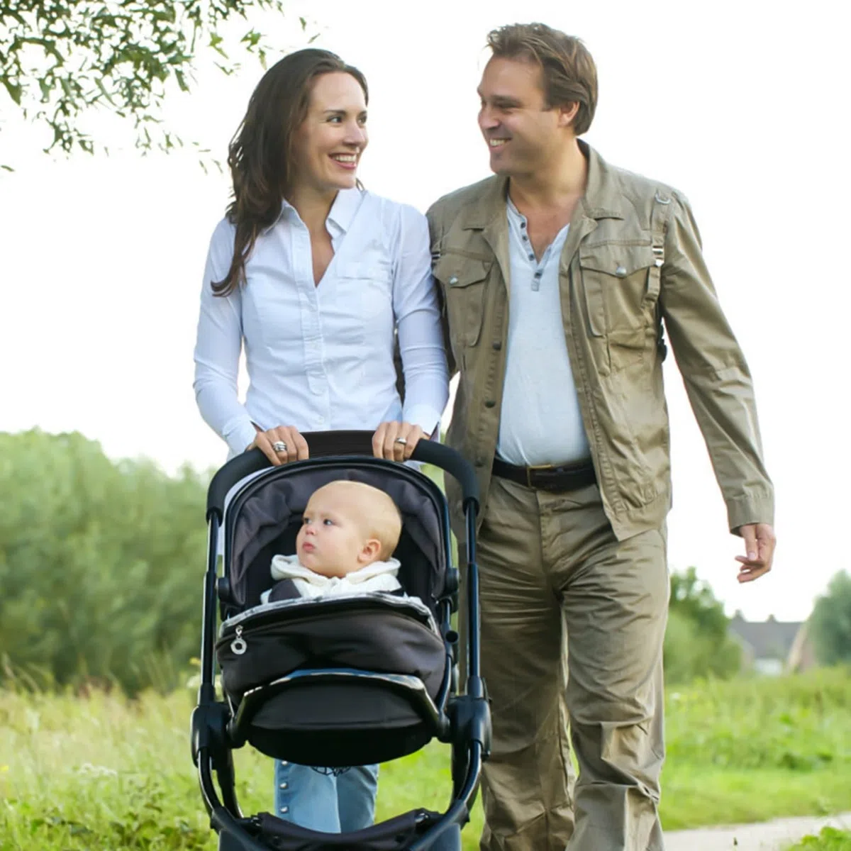 Lenkerabdeckungen für Fahrräder, bequeme Lenkergriff-Schutzhüllen, für Trolleys, Kinderwagen, Regenschirme, rutschfest, maschinenwaschbar, 2 Stück