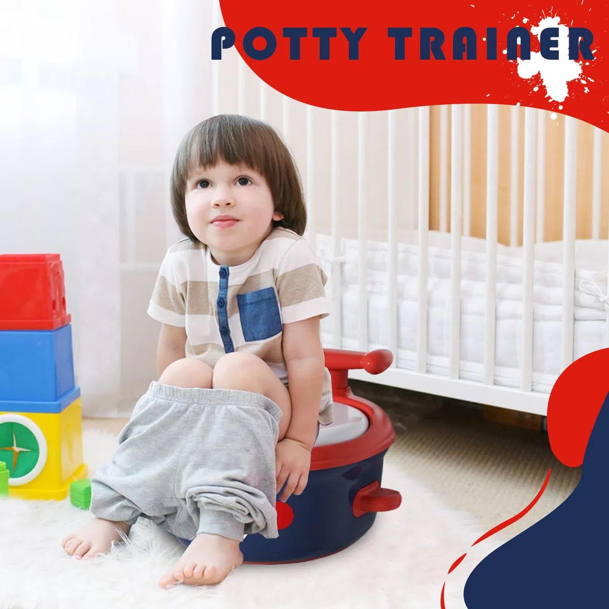 Töpfchen Für Sauberkeitstraining Töpfchen Stuhl | Antirutsch Sitz Für Mädchen Ab 6 Monaten Bis 6 Jahre Home School Reise Bettzeit Routine