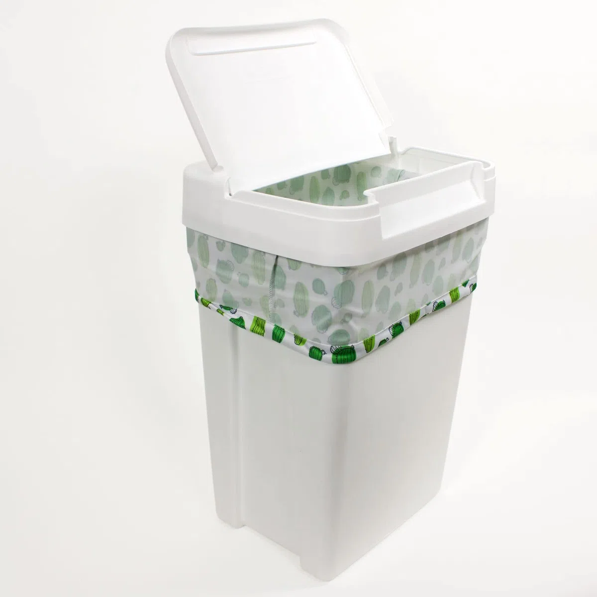 OsoCozy Windeleimer für Stoffwindeln, wiederverwendbar, waschbar, wasserdicht, mit Kordelzug, ideal für Windel-Eimer, Mülltonnen, Wäsche, Recycling und Aufbewahrung, Kaktus
