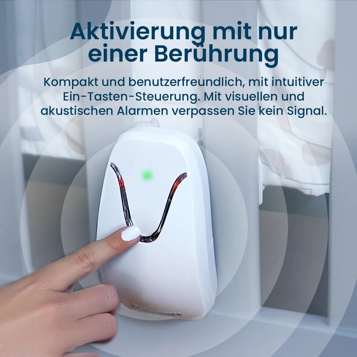 Babysense 7 Baby-Atembewegungsmonitor, Echtzeit-Warnungen, Ganzen Betts mit 2 Sensormatten