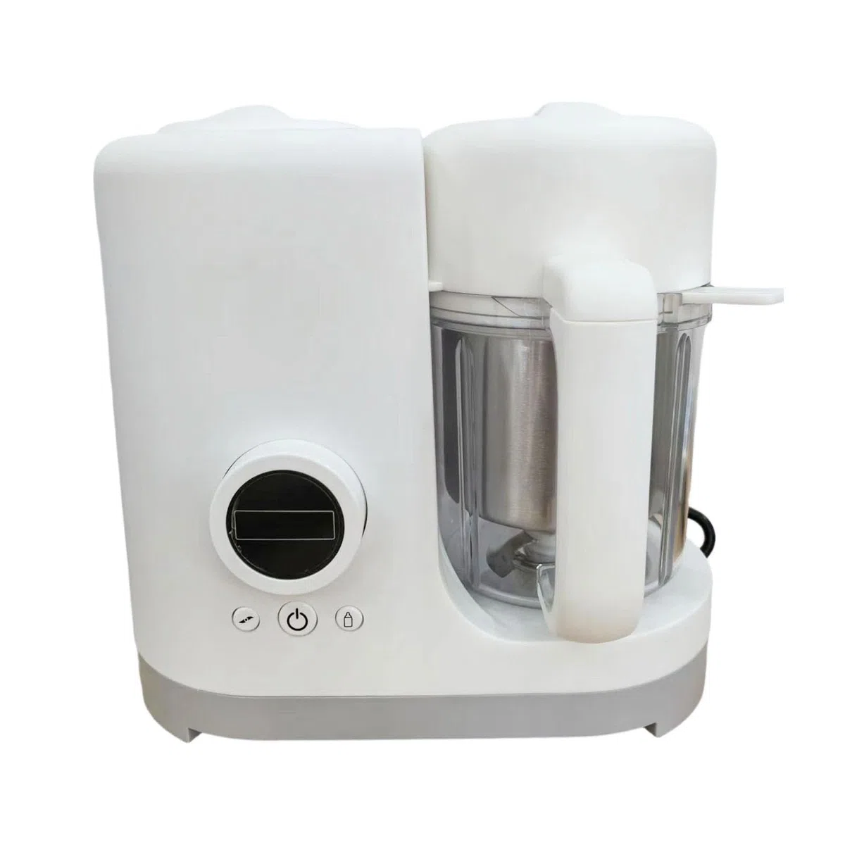 Babybrei Zubereiter Püriergerät Dampfmixer Babynahrungsmaschine mit Stabilem Standfuß Und Kinderleichter Bedienung für Eltern Alltagsgebrauch 24.6cmx1