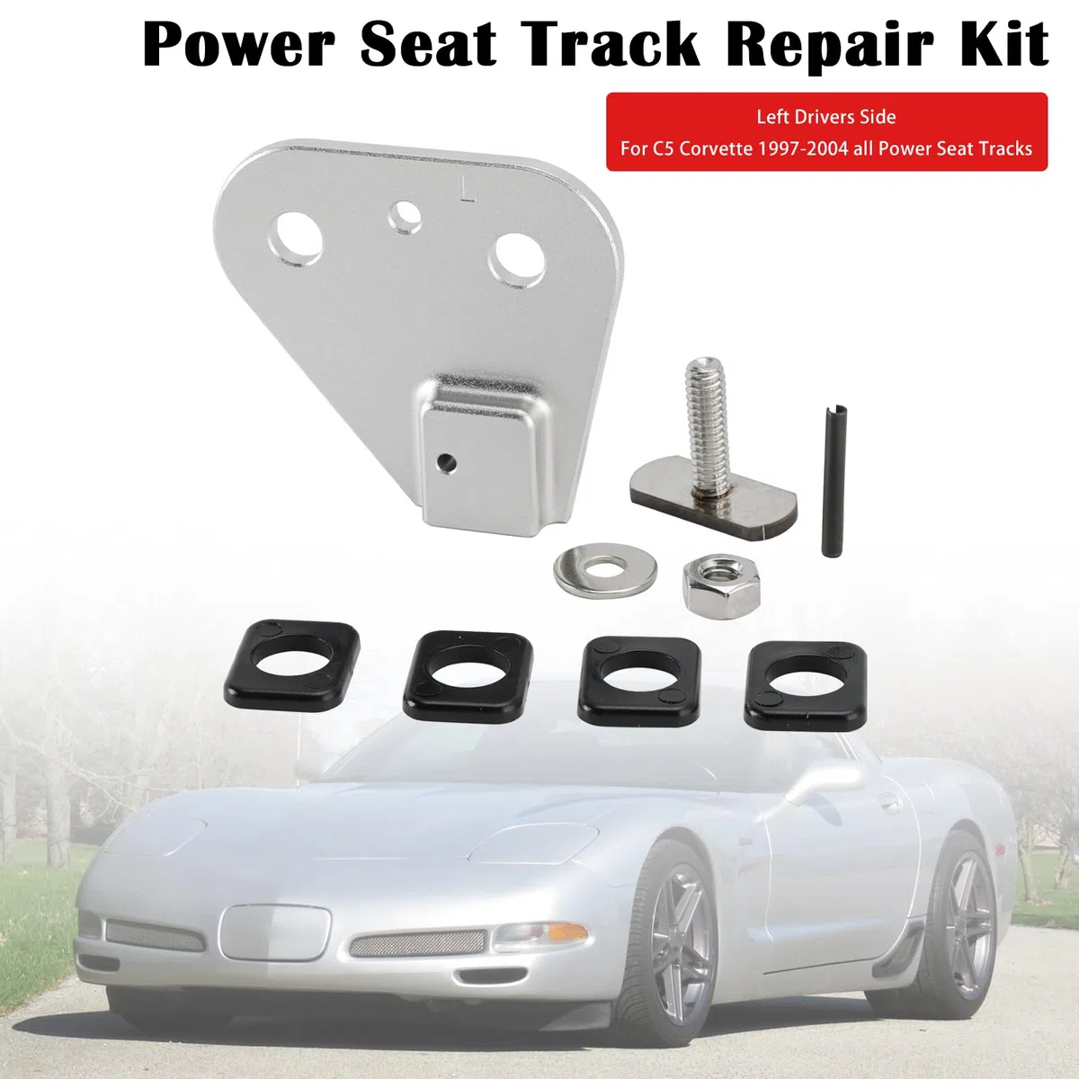 Power Seat Track Repair Kit Left Drivers Side für Chevy Corvette C5 1997-2004