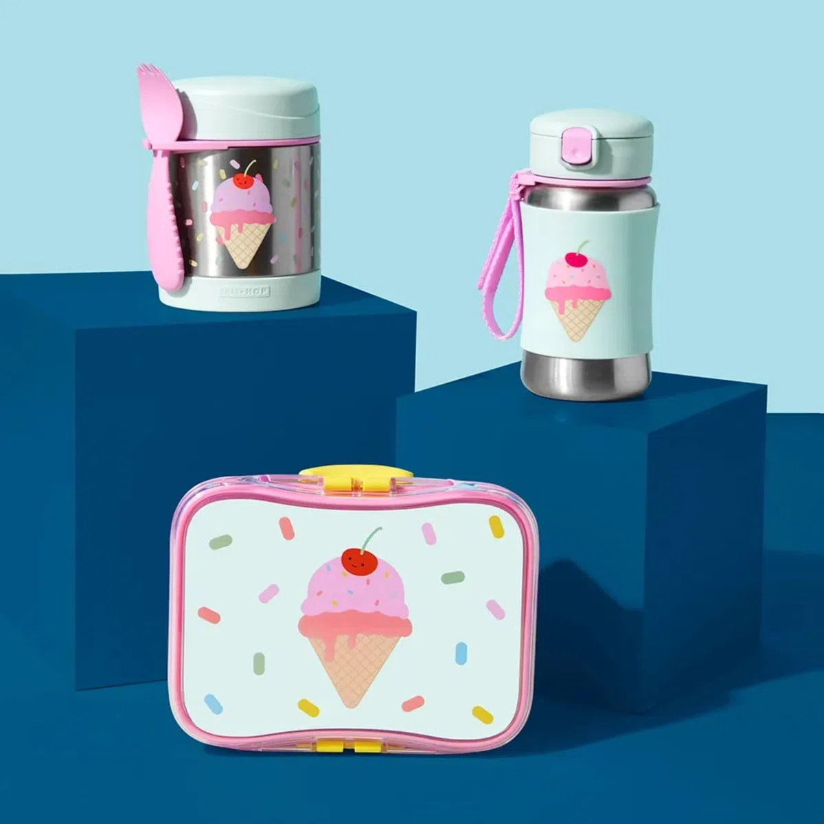 Skip Hop Isolierte Babynahrung Glas Sparks Ice Cream