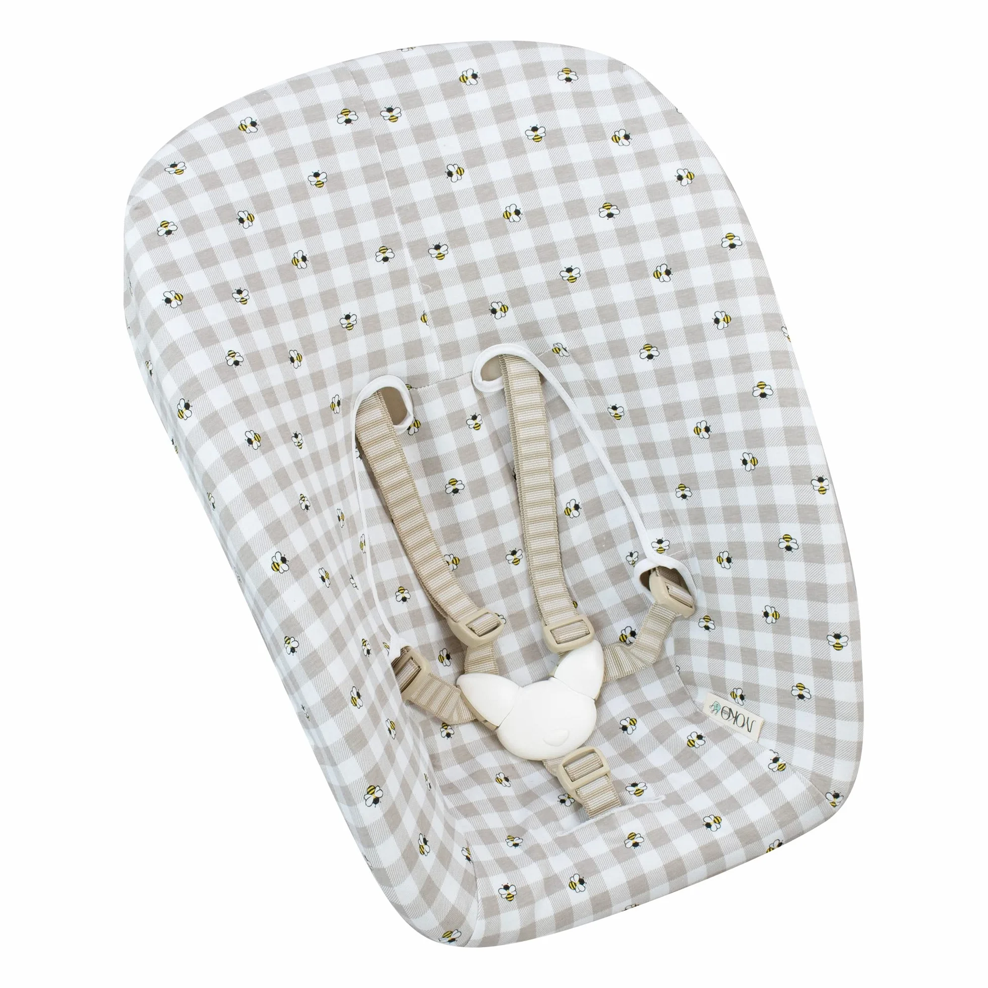 JYOKO KIDS Bezug kompatibel mit Stokke Newborn (Picnic Vichy)