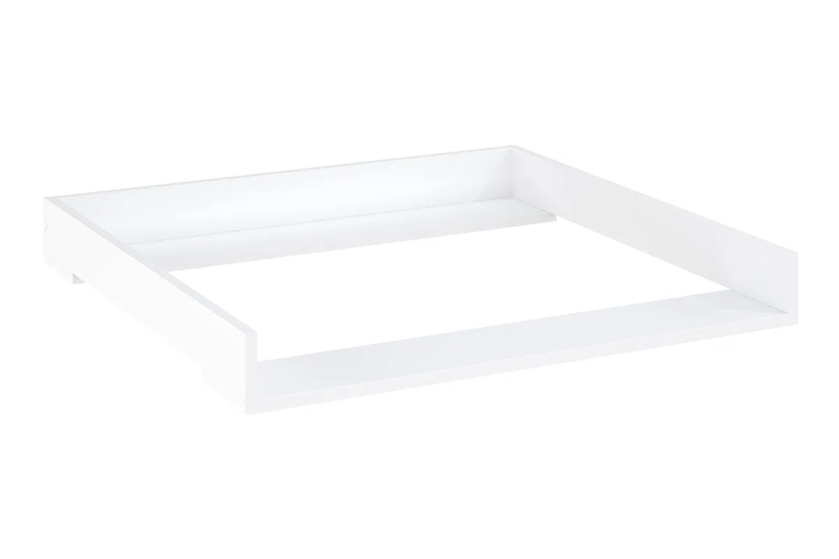 Shefa Kids 801 Universal Wickelaufsatz kompatibel mit Kommoden Malm, Hemnes und Nordli Serie, weiß