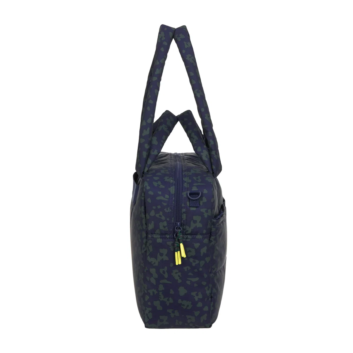 LÄSSIG Baby Wickeltasche mit Tragegriff und Wickelunterlage, Kinderwagenbefestigung, wasserabweisend/GRE Everyday Bag Leo dark blue