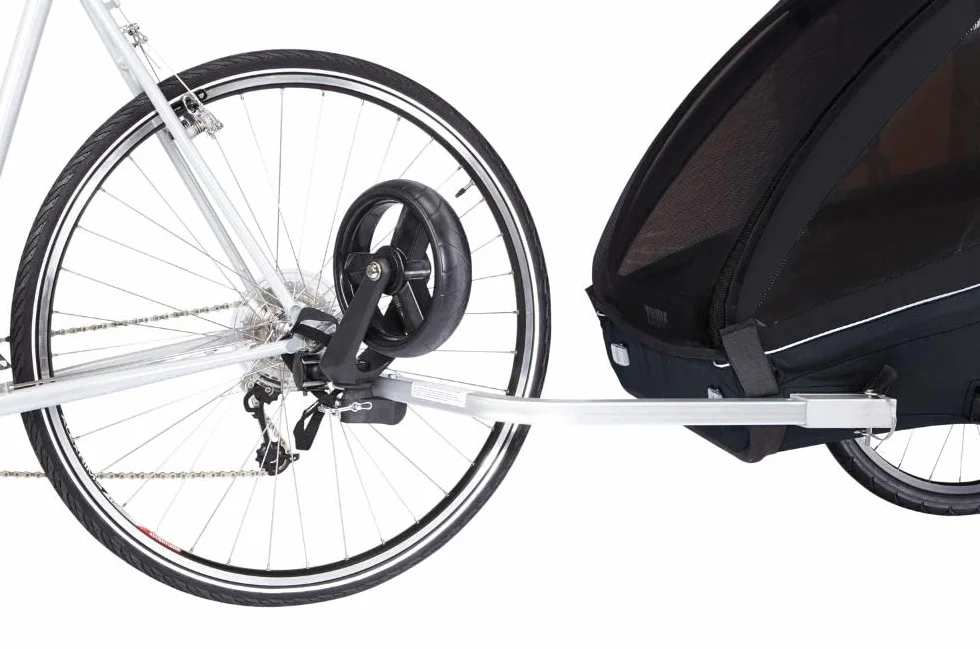 Thule Coaster XT Fahrradanhänger, Fahrradanhänger für 2 Kinder