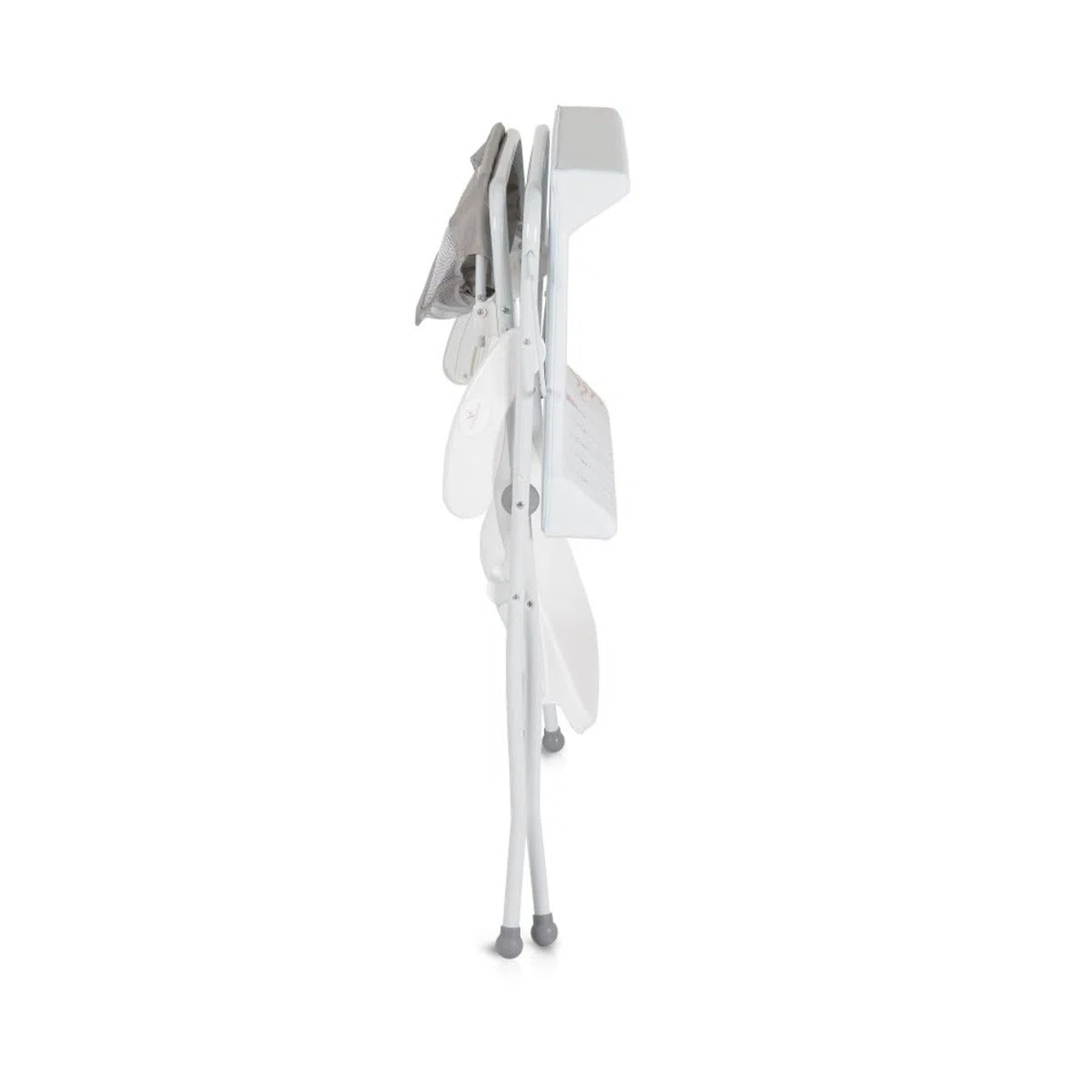 Cangaroo Babywanne Wickeltisch Como 2 in 1 faltbar, Wickelauflage, Zubehörfach rosa