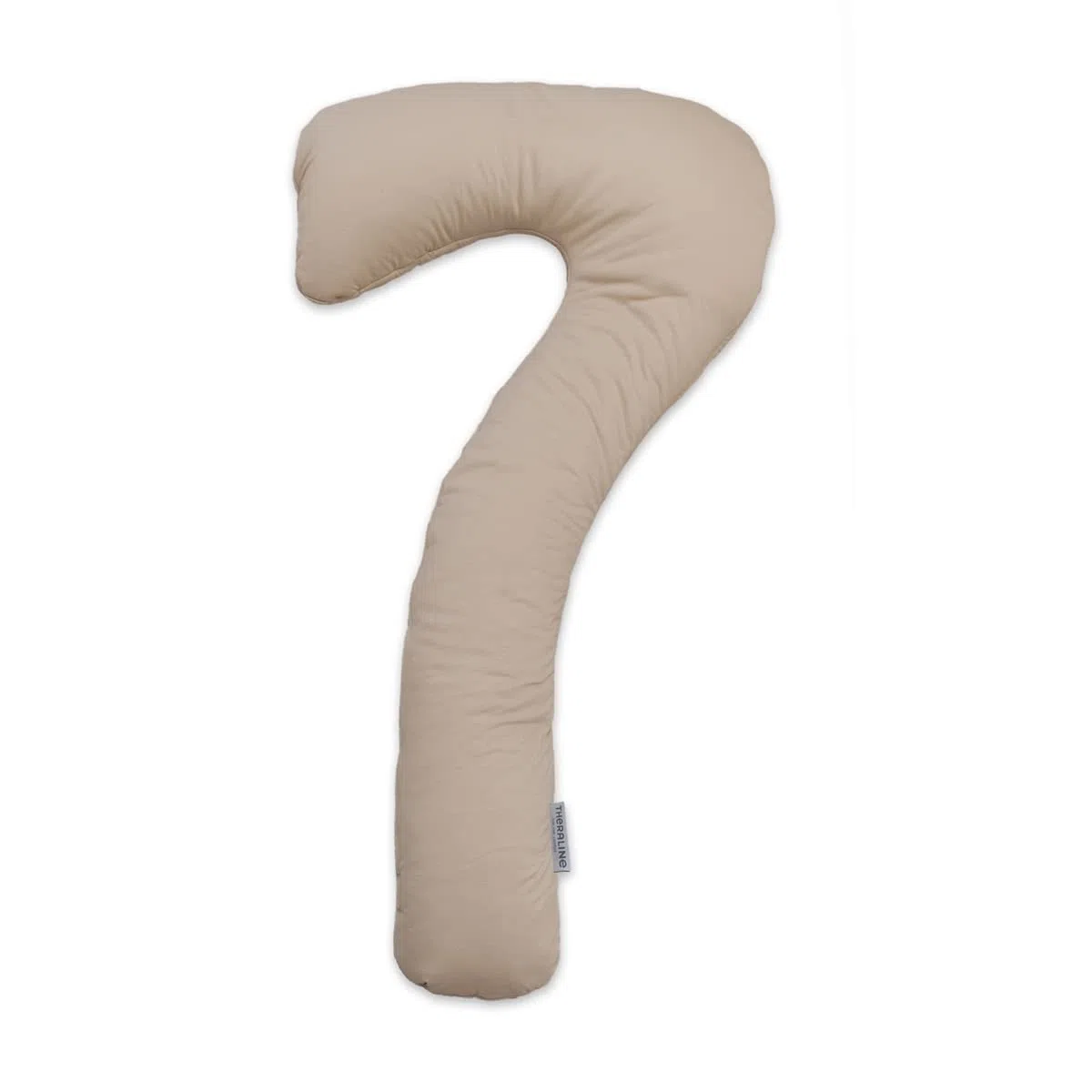Theraline my7 - Das Schlaf-& Stillkissen EPS-Perlen und Thera-Rhomb Cappuccino Bamboo