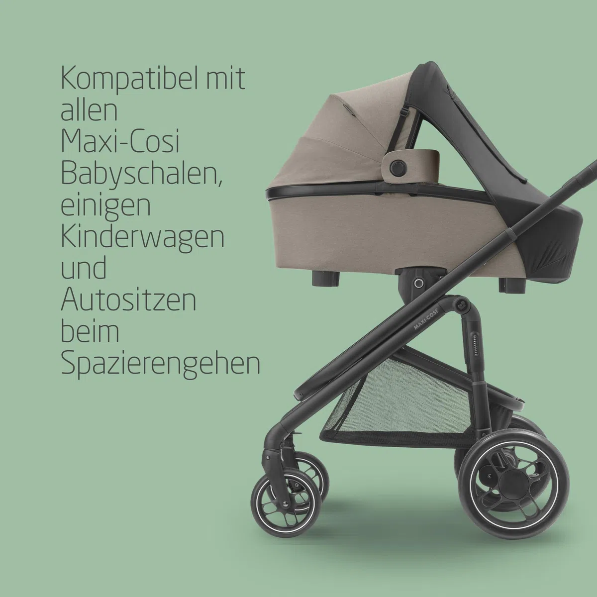 Maxi-Cosi Sonnenverdeck, USF 50+, Baby-Sonnenschutz, Schwarz