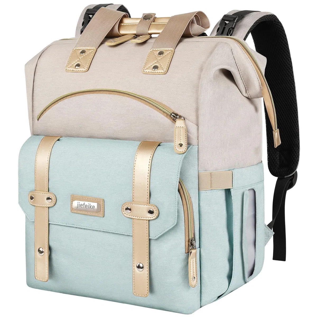 Jiefeike Wickeltasche, Rucksack