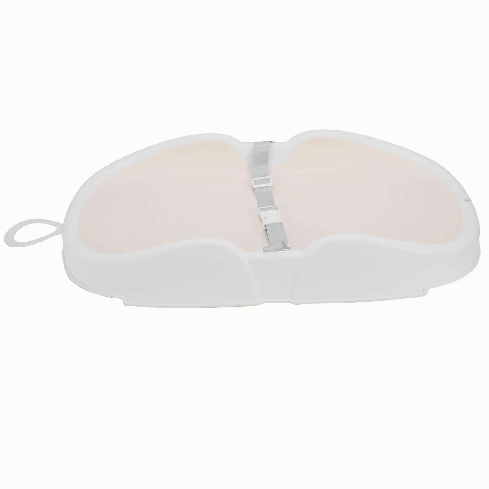 Dpofirs Baby-Wickelunterlage, Tragbare Badestation für Kleinkinder, Multifunktionale Wickelstation für Kinderzimmer mit Stauraum für Babys und Neugeborene (Beige)