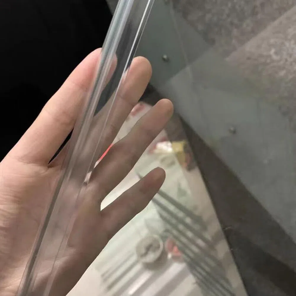 U-Trim Seal transparente Kanalkantenschutzfolie, passend für 0,3 mm-35 mm Silikon-Kantenschutz, Klarglasschutz, Wandeckenschutz