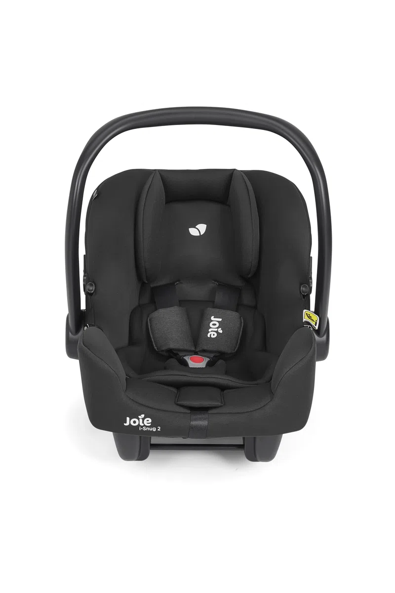 Joie i-Snug™ 2 R129 Kindersitz, i-Size, leicht (3,35 kg), kompatibel mit Reisesystemen, drehbar mit i-Base™ Encore – Geburt bis 12 Monate (40–75 cm) (RAVEN)
