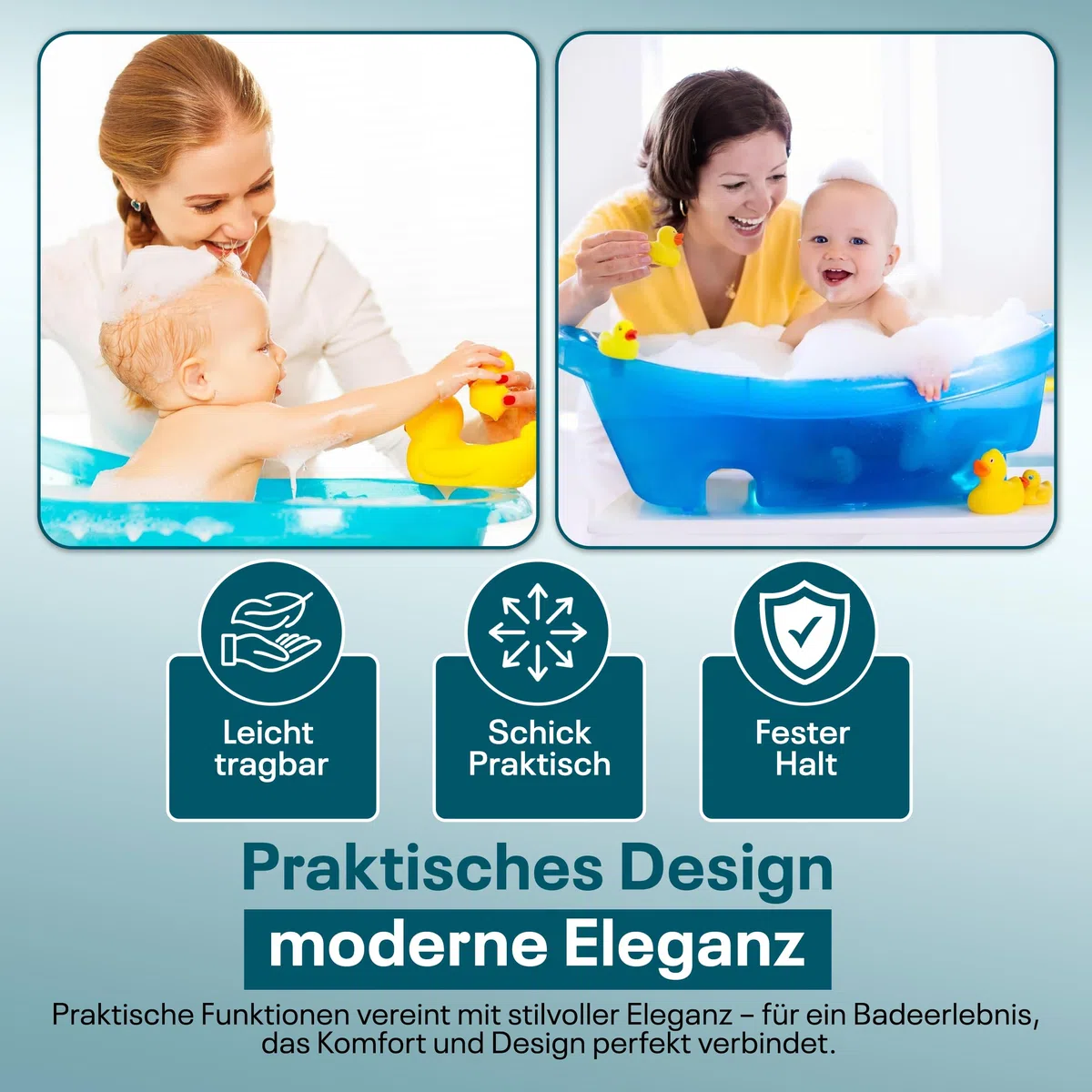Universalständer für Babywannen, 84 und 100 cm , mit oder ohne Ablage, weiß, ohne Babywanne (100 cm mit Ablage)