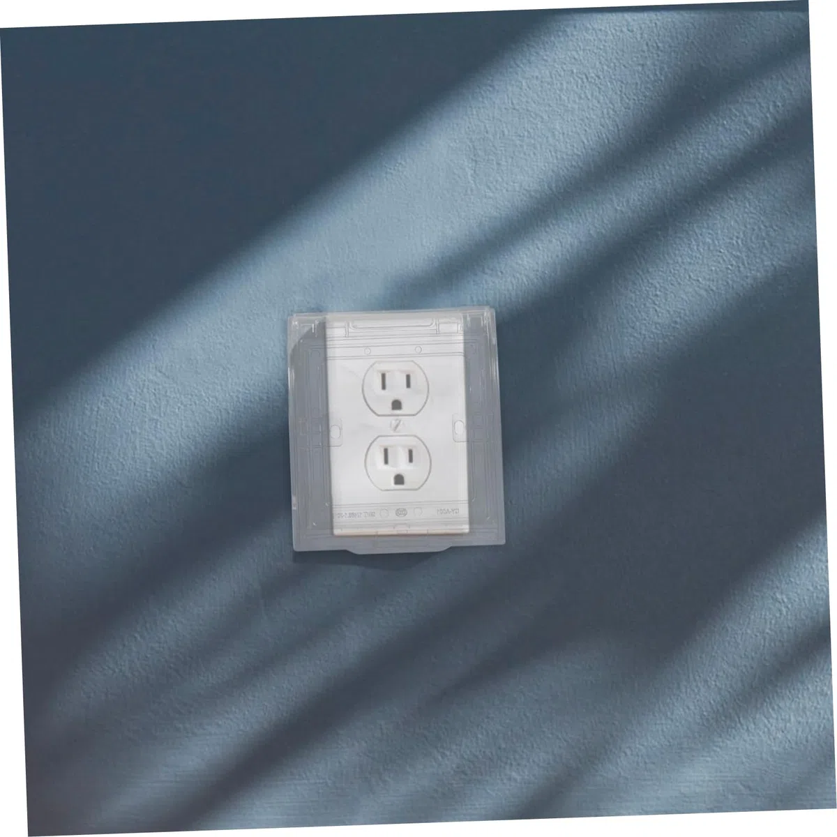 WOONEKY 10stücke Babyproof Steckdosenschutz Transparente Sicherheitsabdeckung Für Elektrische Steckdosen Kindersichere Wandsteckdosenabdeckung Installieren Schutz Vor Elektrischem Zugang