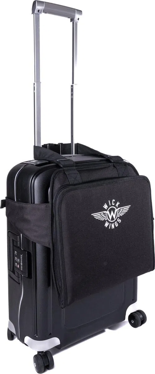Wick Sit - Koffersitz - Koffersitz - Trolley Sitz - 9 Monate bis 4 Jahre - Bagrider - Skyrider - Kinderkoffer - Kindersitz, blacks, Trolley Beweis