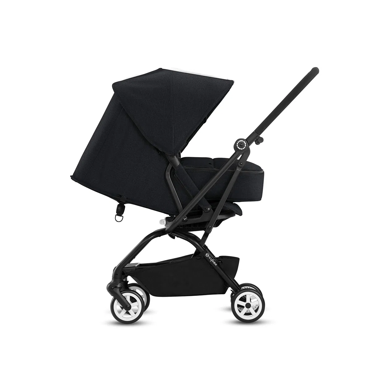 CYBEX Gold Soft-Babywanne Cocoon S, Für Kinder ab Geburt bis 6 Monate (9 kg), Lavastone Black