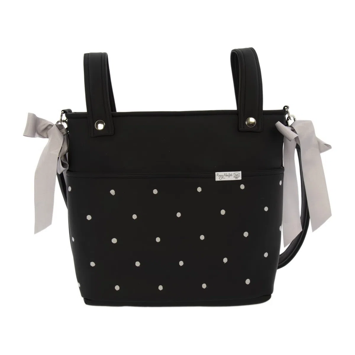 Talega für Kinderwagen Rosy Fuentes – Tasche für Kinderwagen – einfache Reinigung 0 – Schwarz/Grau