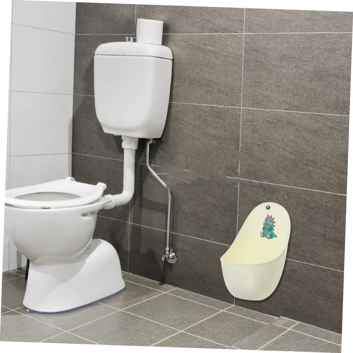 BESTonZON 3stücke Mädchen Urinal Für Jungen Wandmontierter Töpfchen Trainer Platzsparend Und Höhenverstellbar Für Toilette Leicht Zu Reinigen -
