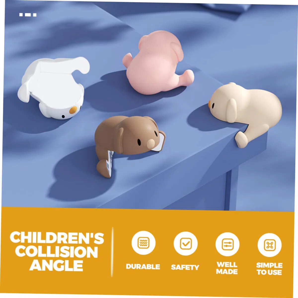 ibasenice 32stücke Cartoon Eckenschutz Anti-kollisions-kantenschutz Für Babysicherheit Geeignet Für Tische Stühle Und Möbel Farben Pro Farbe