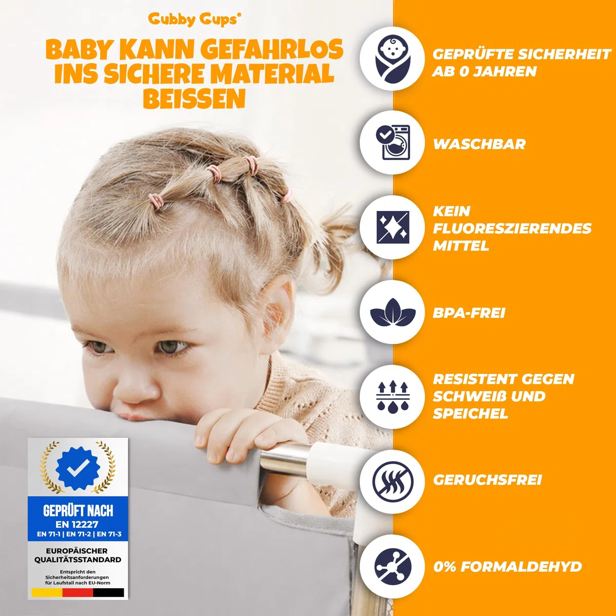 Laufstall Baby 180x122 cm mit Basketballkorb & Fußballtor – Laufgitter XXL | XXL Laufstall mit Basketballkorb, Fußballtor, Spielringen und atmungsaktivem Netz.