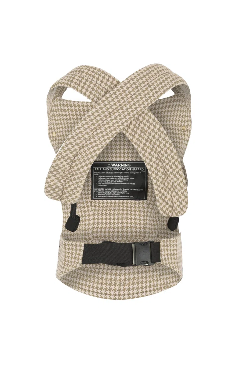Babytrage Ergonomisch Unisex Baby von 3.2 bis 16 kg Atmungsaktiv Baumwoll Lätzchen Waschbar Gepolstert Verstellbar Mehrere Tragepositionen für jedes Wetter Hypoallergen