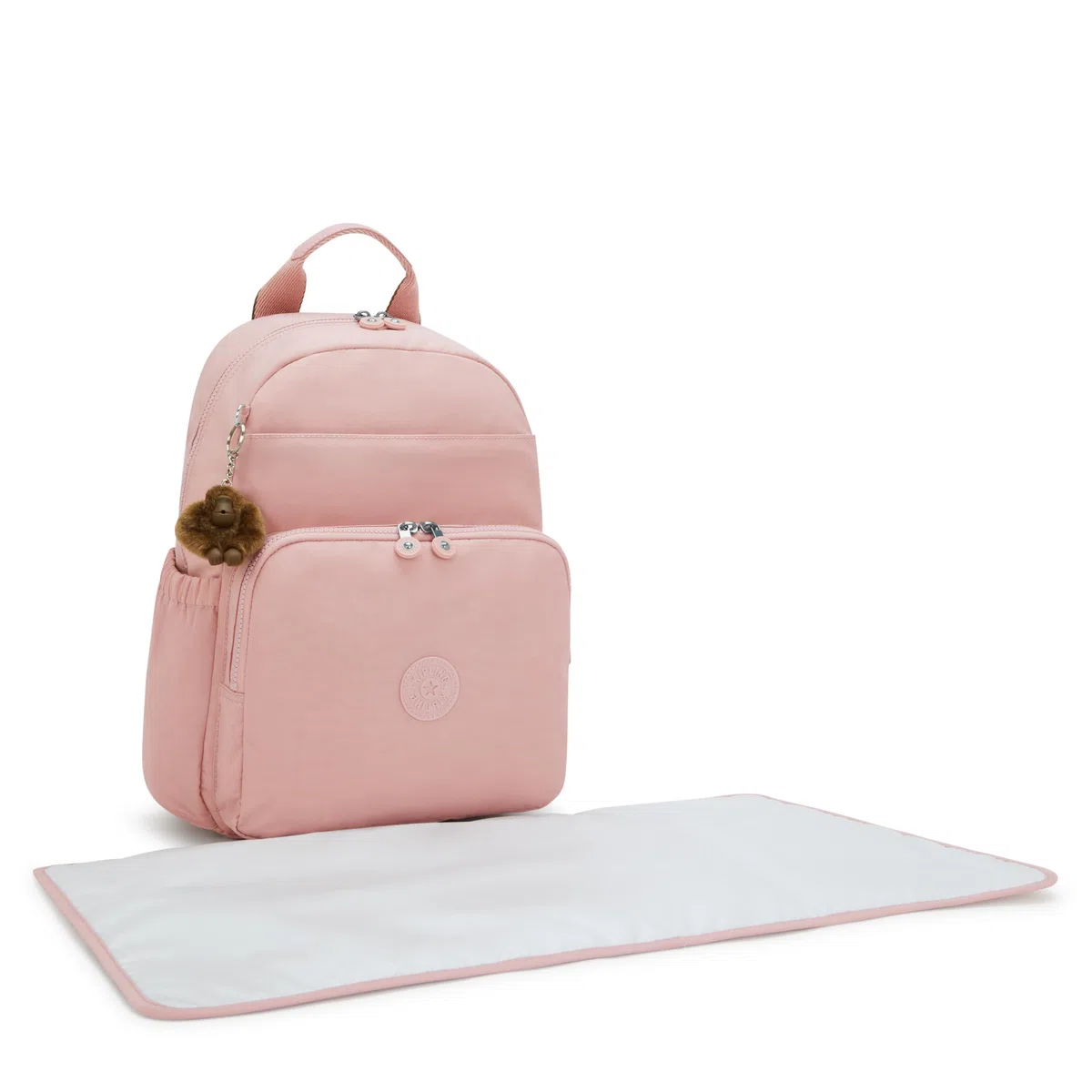 Kipling MAISIE Baby Rucksack, Memory Pink (Rosa)
