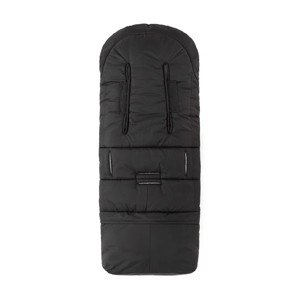 Petite&Mars Fußsack für Kinderwagen JIBOT * Winterfußsack für Kinderwagen, Buggy und Autositz * Warrm * Wasserdicht * Winddicht * mit vertikale Gurtschlitze (Charcoal Grey)