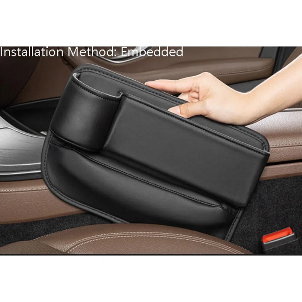 Organizer Autositz LüCken Für Fiesta MK6 2002-2012, Aufbewahrungsbox Autositze Lücken Gap Storage Box Auto Seitentaschen Handys Geldbörse,H