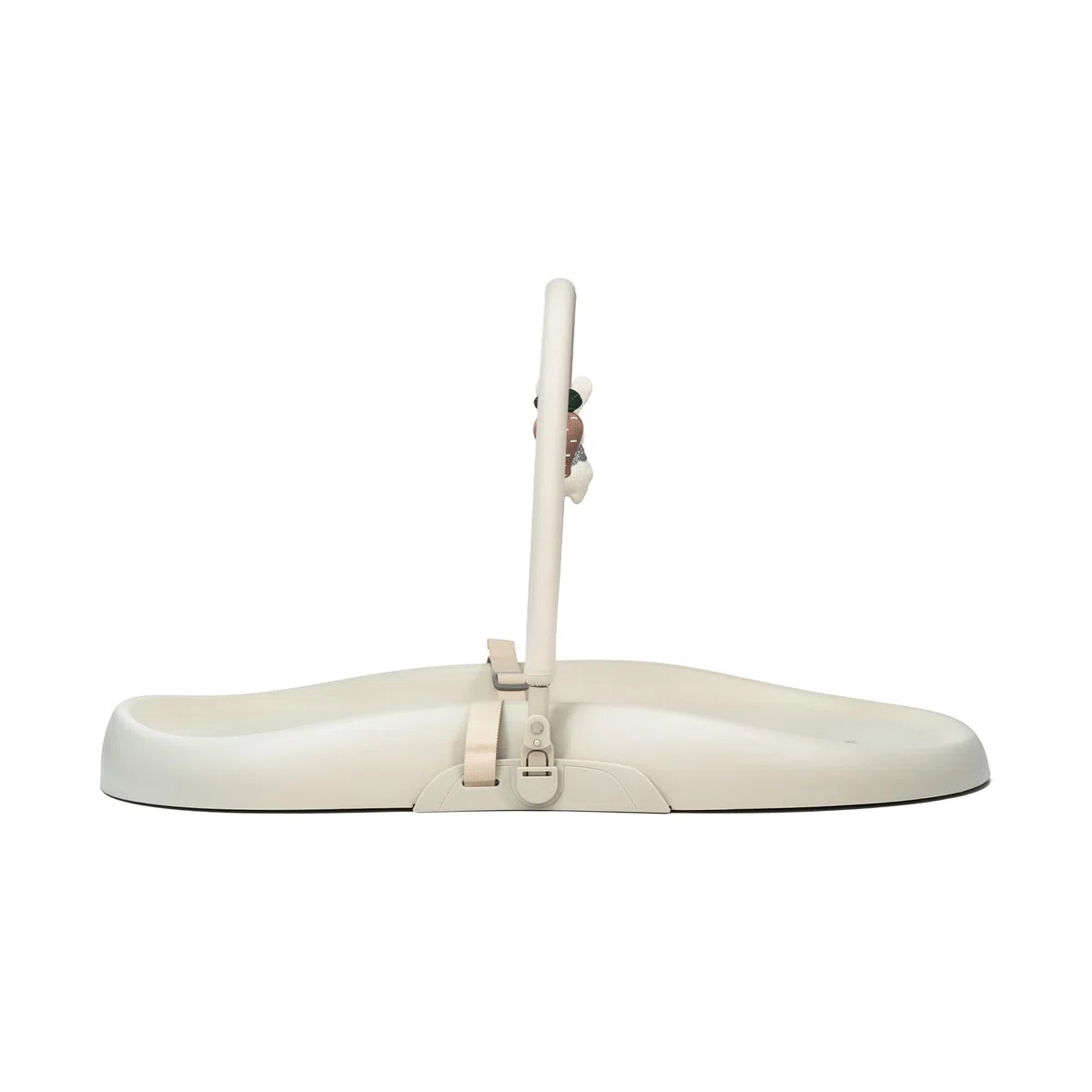 Beroring Wickelauflage Wickelunterlage abwaschbar mit erhöhten Seiten und verstellbarem Gurt rutschfester Unterseite für Wickeltisch Wickelkommode Wickelaufsatz für Babys Soft Linen