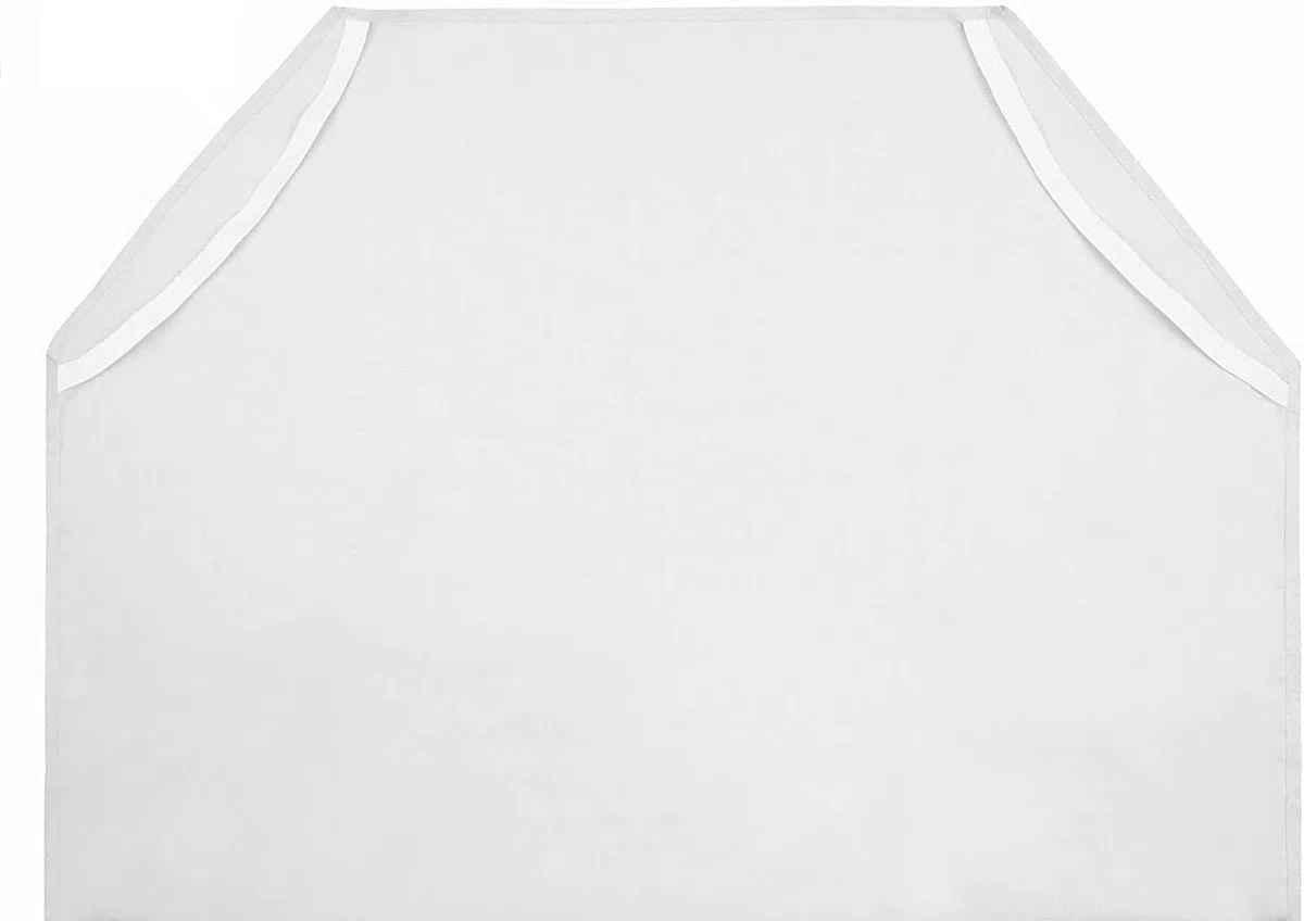 Spannbettlaken für Kleinkinderbett, Vorschule, Mattegröße 4, elastische Schlaufen, 100 % Baumwolle, weiche Babypflege-Bettlaken, 18 Stück, Weiß (55 cm B x 132 cm L)
