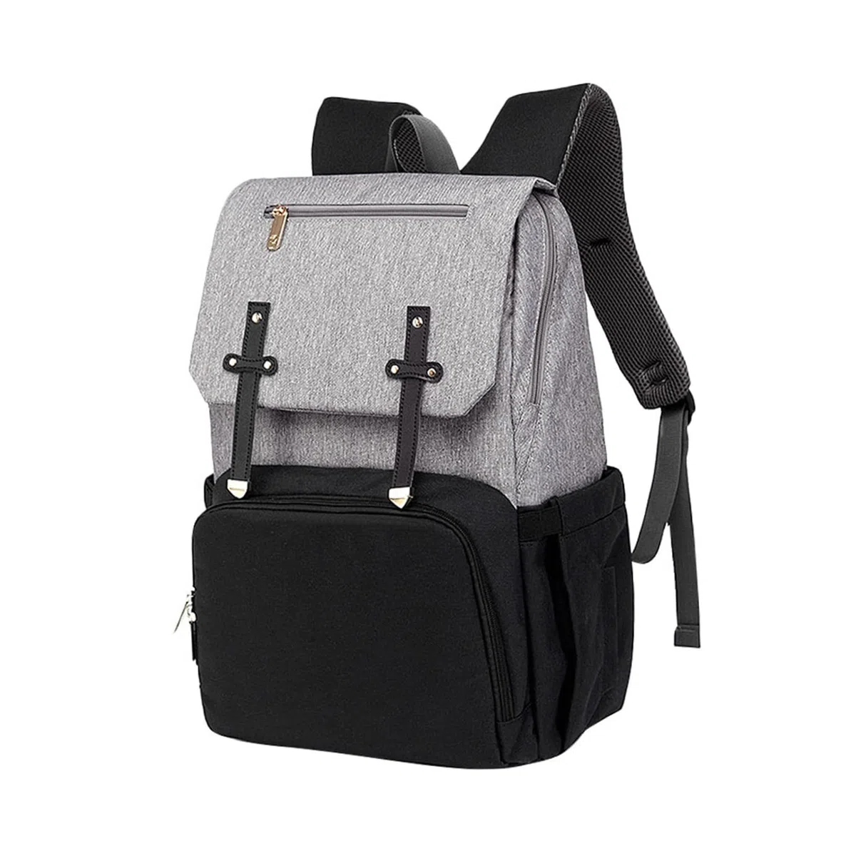 Mehrzweckrucksack für Mütter Großer Babyrucksack Wickeltasche aus Oxford Stoff Verschleißfest mit Großem Fassungsvermögen zum Einkaufen und Ausgehen