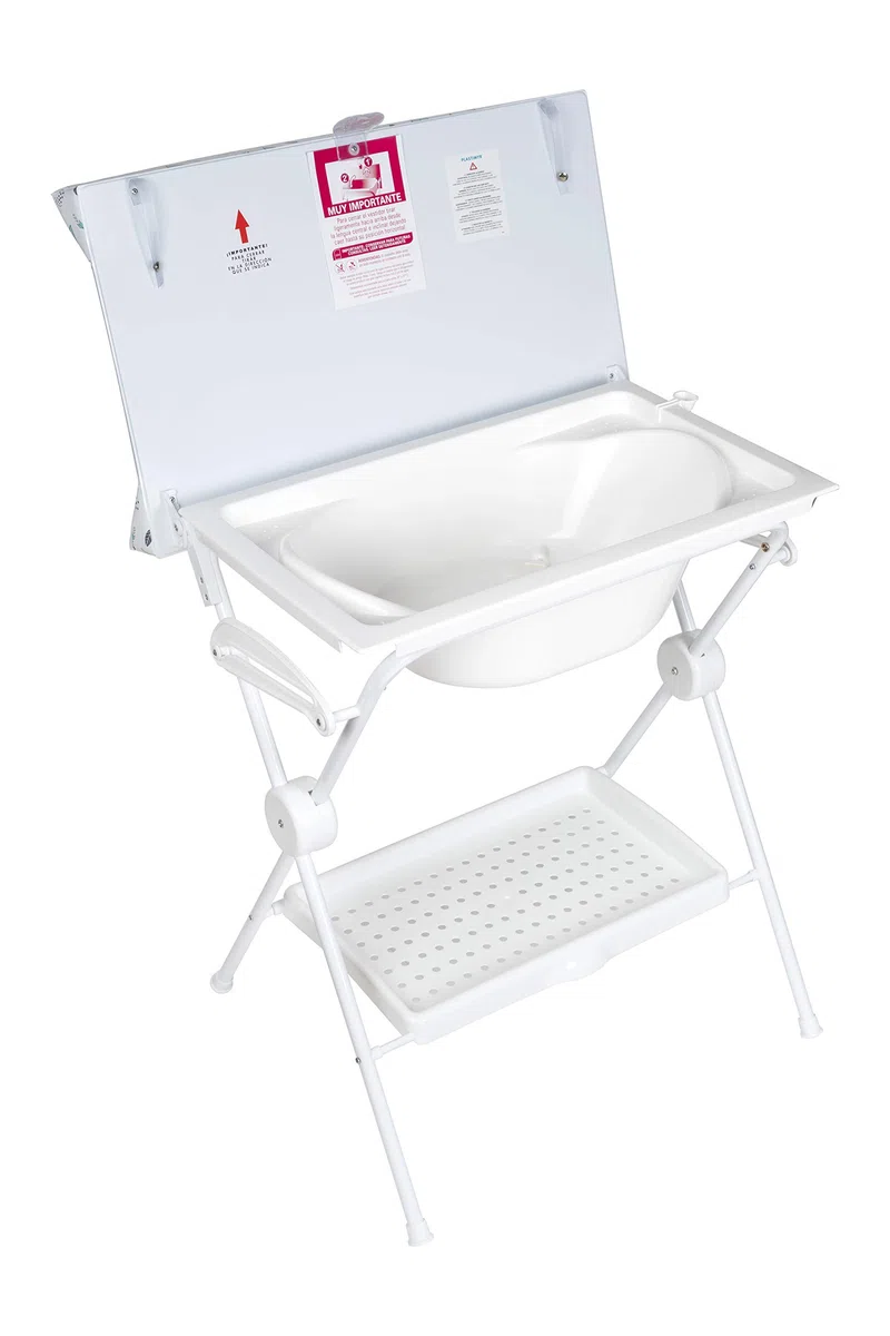Plastimyr 5983456 Faltbare Badewanne, Mint, Unisex
