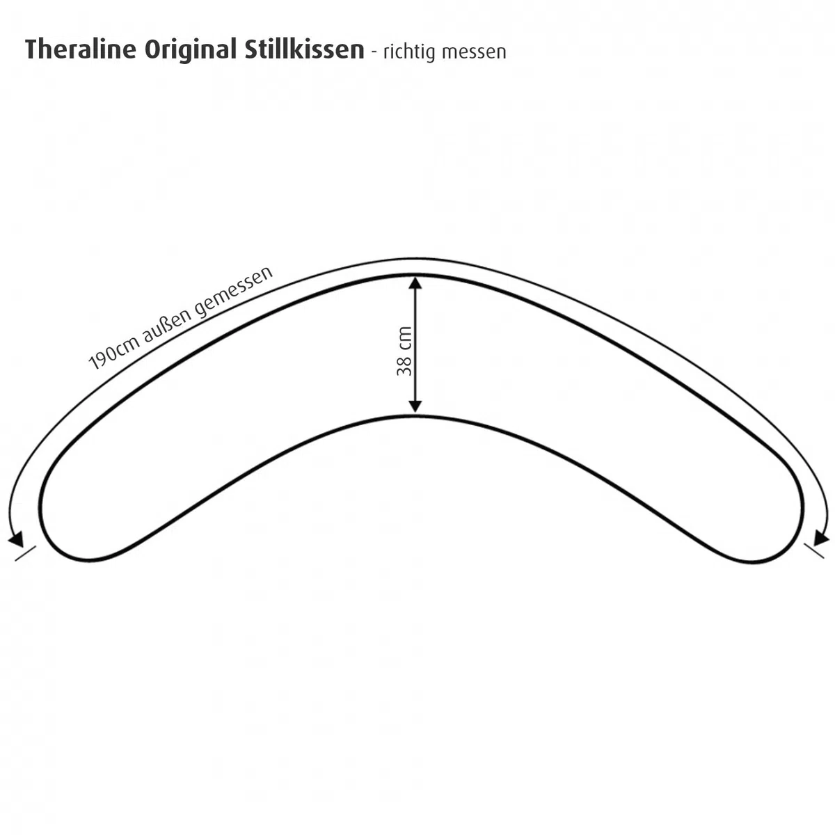 Theraline Stillkissen mit Stillkissen 190 cm, Mikroperlen-Füllung –), grün